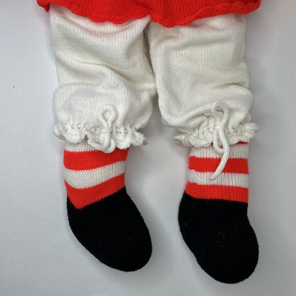 Vintage creepy handmade Raggedy Ann and Andy dolls 30” - Picture 10 of 13